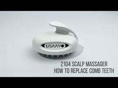 Detachable Scalp Massager Brush for All Hair Types