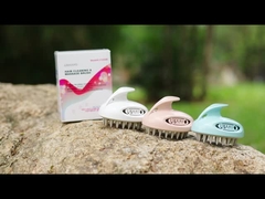 Easy-Clean Scalp Massager with 3 Interchangeable Scrubbers