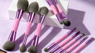 10-Piece Dual-Ended Professional Makeup Brush Set